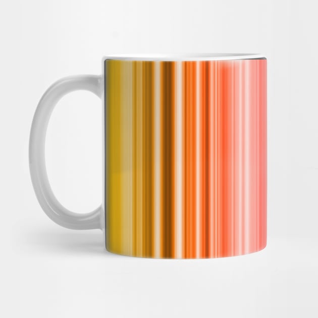 Vibrant rainbow stripes by hereswendy